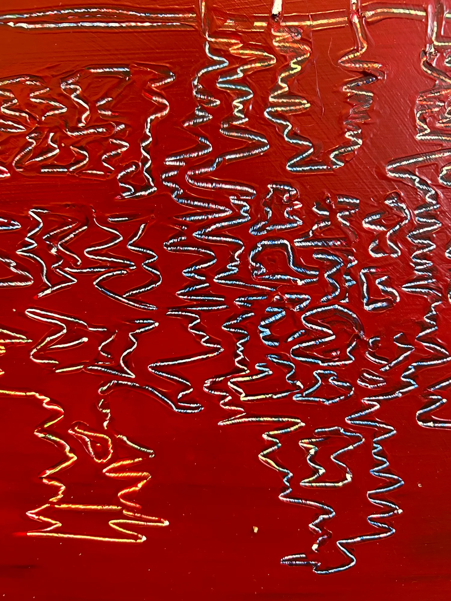 Nature's Paintbrush, Red (detail 1)