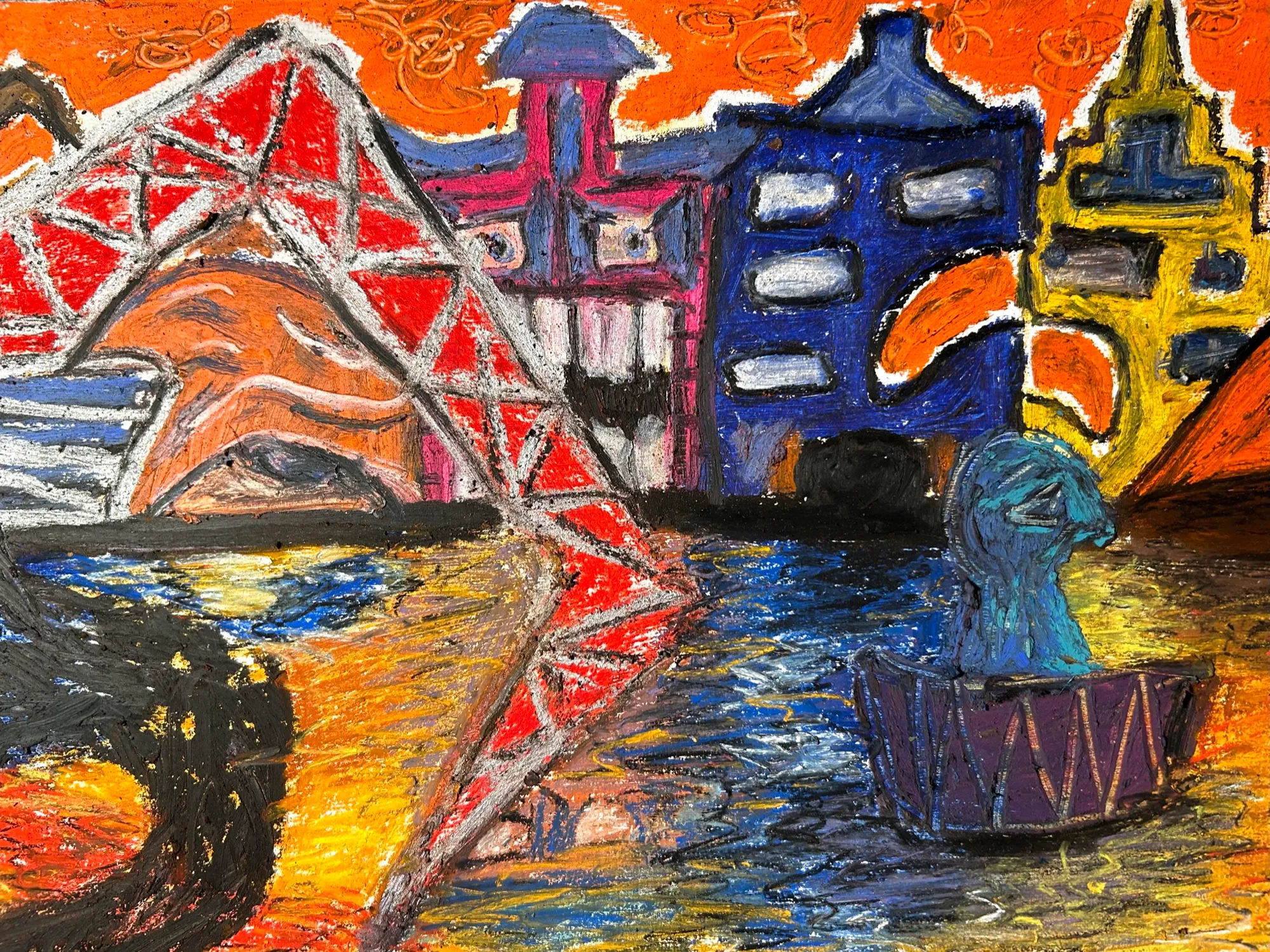 Amsterdam Landscape 2 (detail 2)